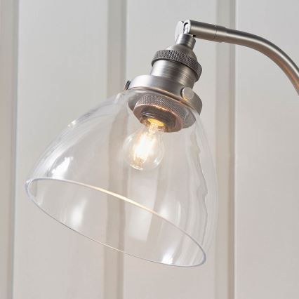 Endon 91740 - Lámpara de mesa HANSEN 1xE14/40W/230V cromo mate