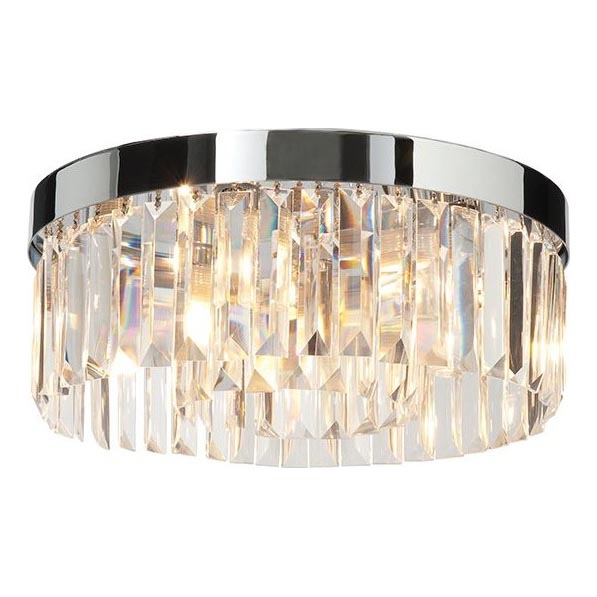 Endon 91811 - Lámpara de techo para baño SHIMMER 5xG9/18W/230V IP44 cromo brillante