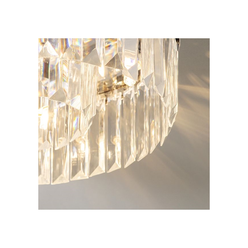 Endon 91811 - Lámpara de techo para baño SHIMMER 5xG9/18W/230V IP44 cromo brillante