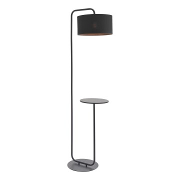 Endon 92301 - Lámpara de pie LANDIS 1xE27/10W/230V negra