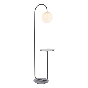 Endon 92424 - Lámpara de pie HALO 1xE14/7W/230V negra