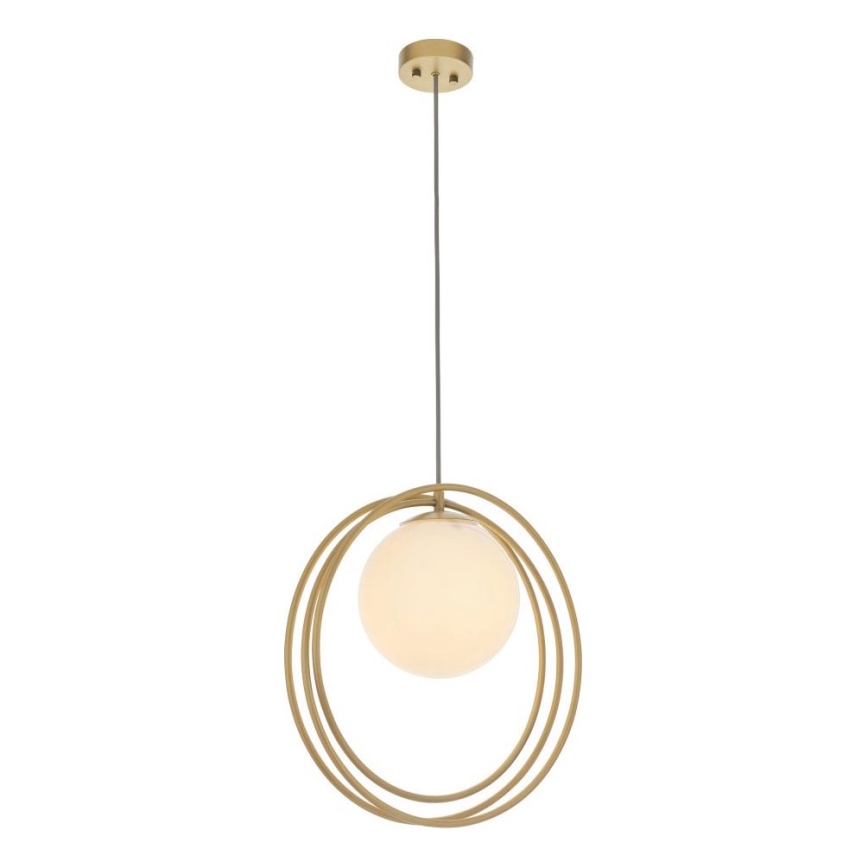 Endon 92488 - Lámpara colgante con cable EMILIO 1xE27/10W/230V dorada