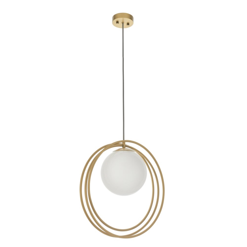 Endon 92488 - Lámpara colgante con cable EMILIO 1xE27/10W/230V dorada