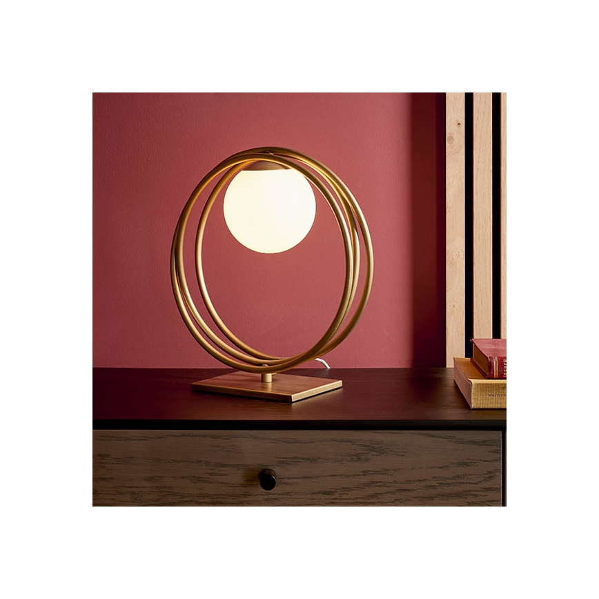 Endon 92491 - Lámpara de mesa EMILIO 1xG9/3W/230V dorada