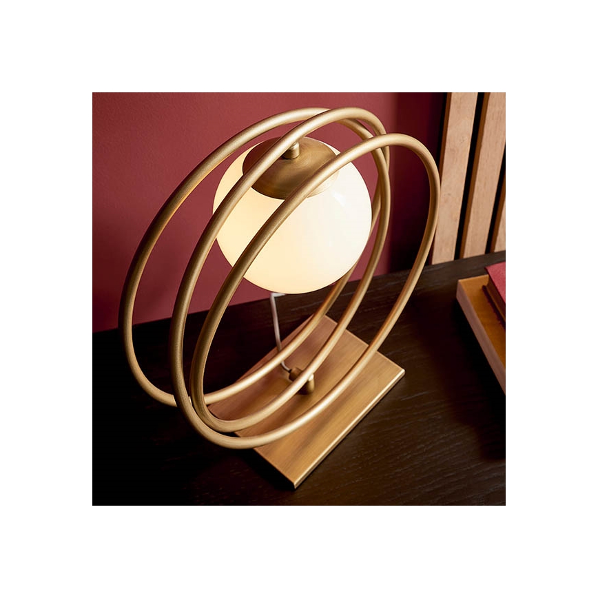 Endon 92491 - Lámpara de mesa EMILIO 1xG9/3W/230V dorada