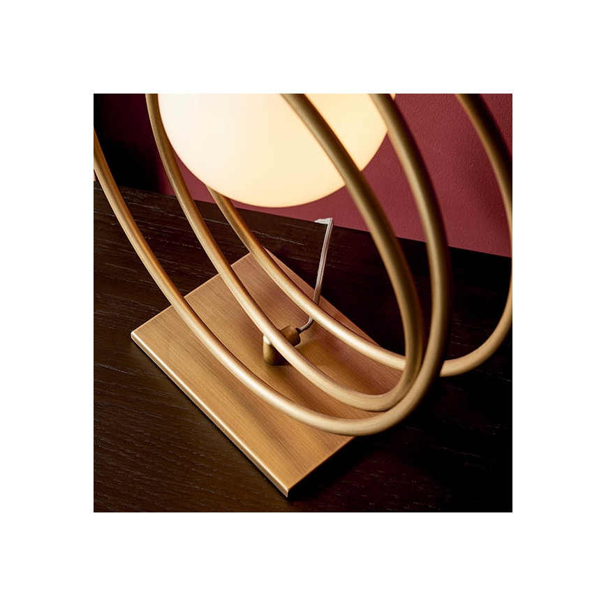 Endon 92491 - Lámpara de mesa EMILIO 1xG9/3W/230V dorada