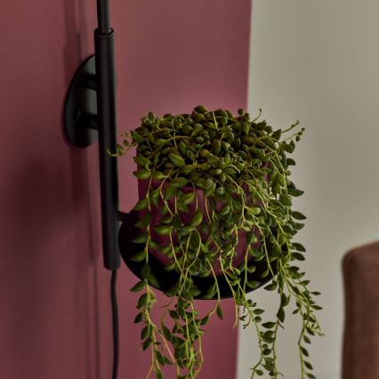 Endon 92726 - Aplique de pared HALO 1xG9/3W/230V negro/blanco