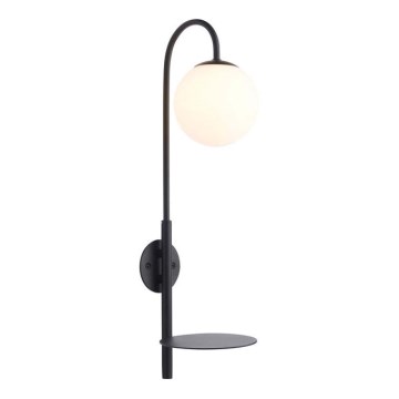 Endon 92726 - Aplique de pared HALO 1xG9/3W/230V negro