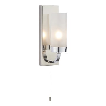 Endon 92960 - Aplique de pared para baño EDREA 1xG9/3W/230V IP44 cromo brillante