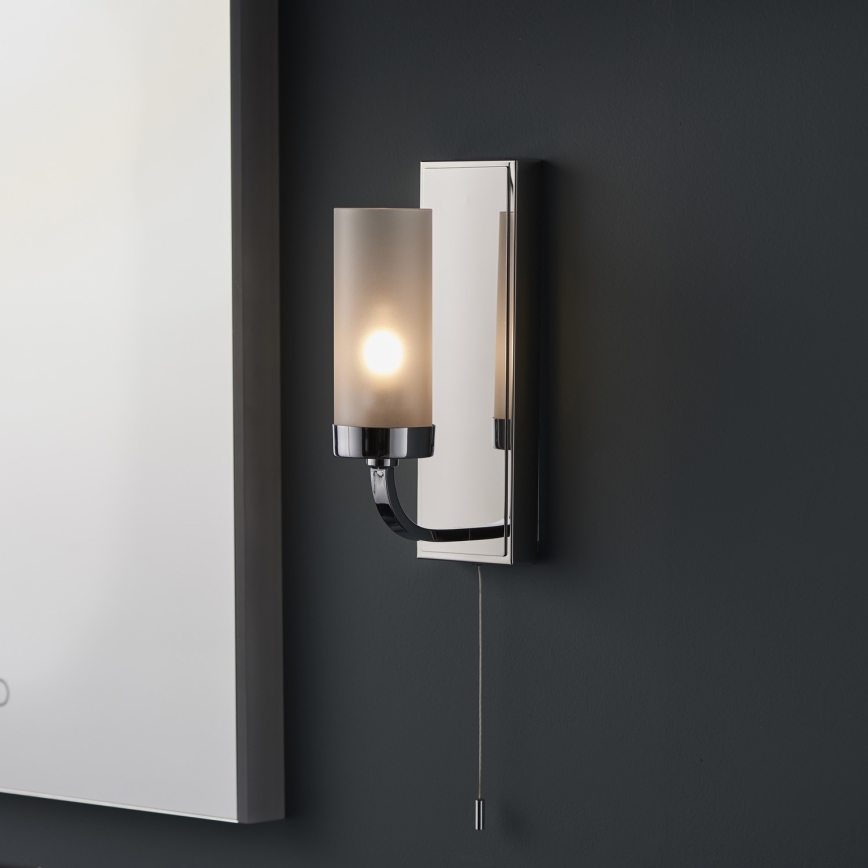 Endon 92960 - Aplique de pared para baño EDREA 1xG9/3W/230V IP44 cromo brillante