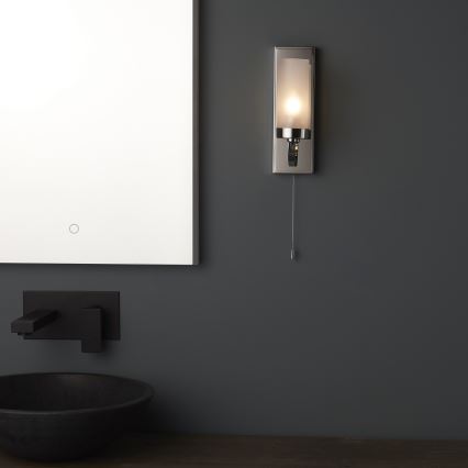 Endon 92960 - Aplique de pared para baño EDREA 1xG9/3W/230V IP44 cromo brillante