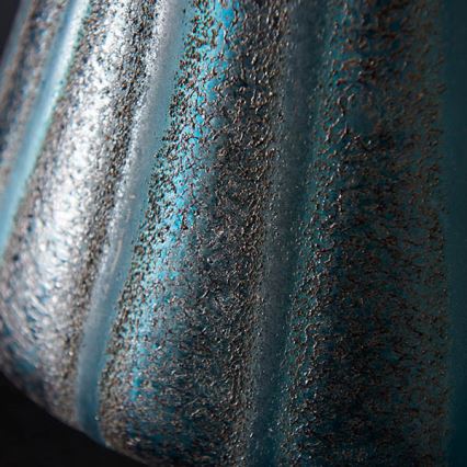 Endon 93059 - Lámpara de sobremesa ALYSSIA 1xE27/10W/230V dorada/azul