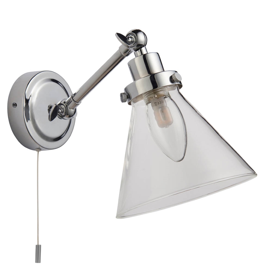 Endon 93853 - Aplique de baño FARADAY 1xG9/3W/230V IP44 cromo brillante