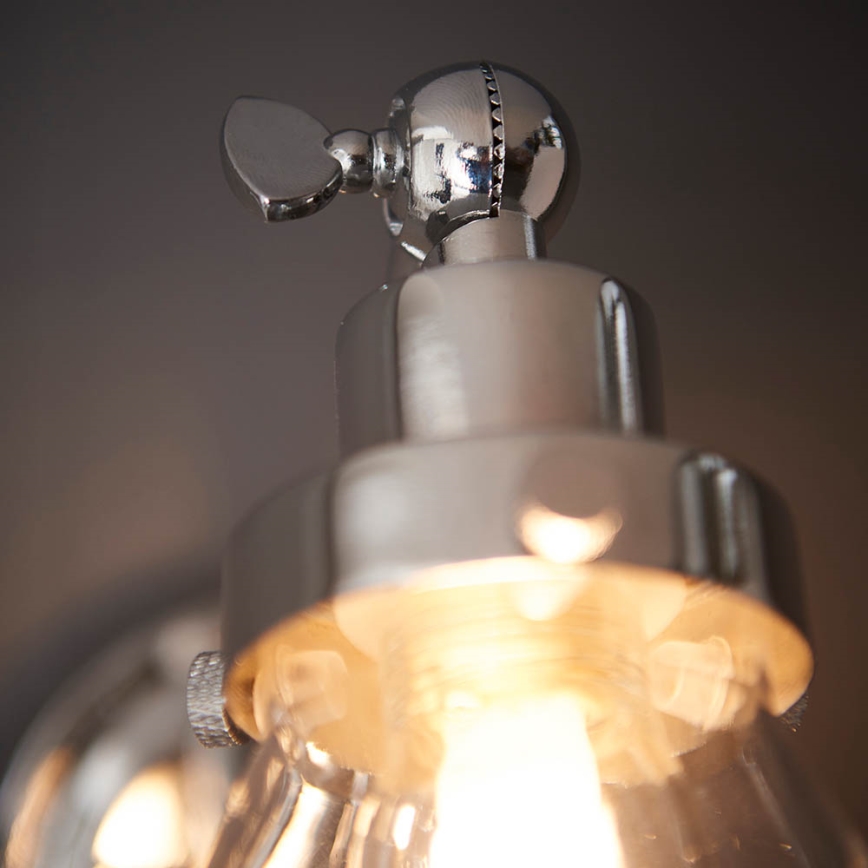 Endon 93853 - Aplique de baño FARADAY 1xG9/3W/230V IP44 cromo brillante