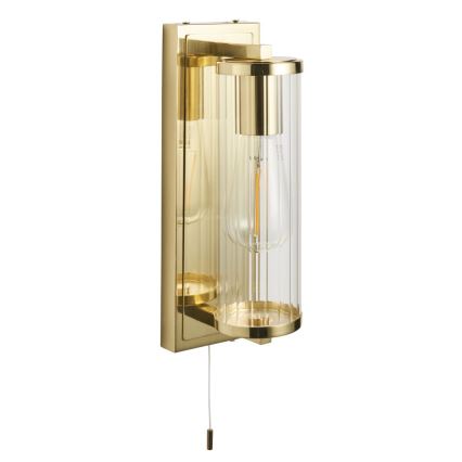 Endon 94075 - Aplique de baño TAYLOR 1xE27/10W/230V IP44 dorado