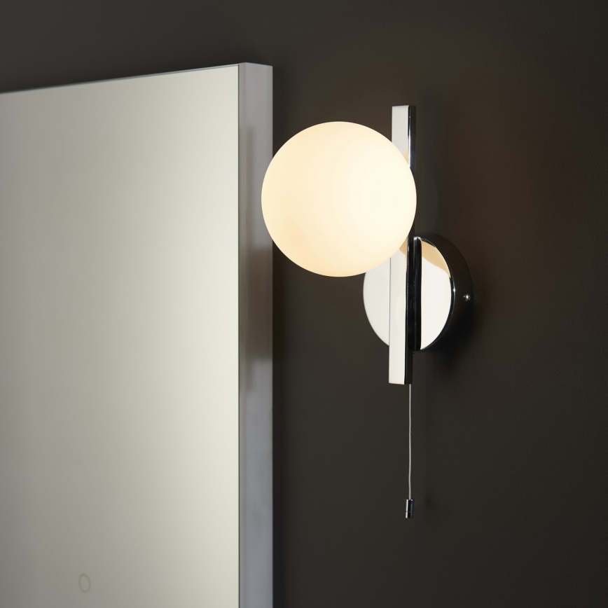 Endon 94080 - Aplique de pared para baño SPA 1xG9/3W/230V IP44 cromo brillante