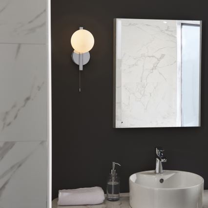 Endon 94080 - Aplique de pared para baño SPA 1xG9/3W/230V IP44 cromo brillante