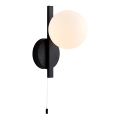 Endon 94081 - Aplique de pared para baño SPA 1xG9/3W/230V IP44 negro