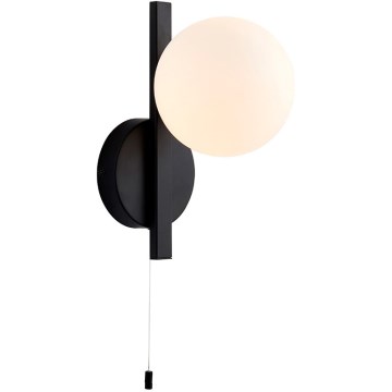 Endon 94081 - Aplique de pared para baño SPA 1xG9/3W/230V IP44 negro