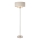 Endon 94359 - Lámpara de pie HIGHCLERE 3xE14/40W/230V beige/cromo brillante diá. 47 cm