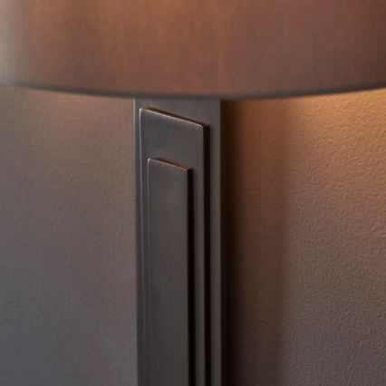 Endon 95271 - Aplique CARLTON 1xE27/10W/230V bronce