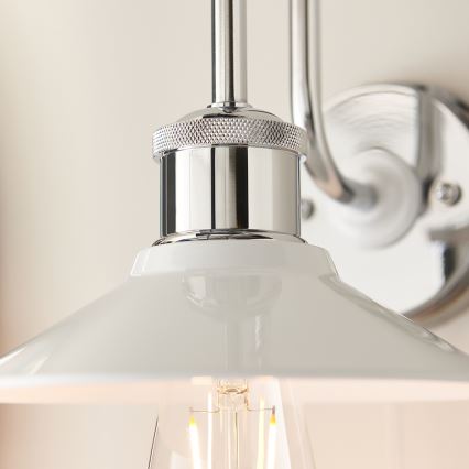 Endon 95508 - Aplique de pared para baño MARIS 1xE27/6W/230V IP44 cromo brillante