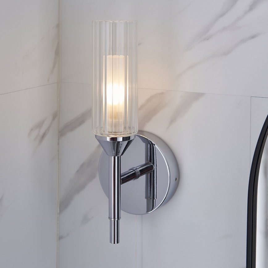 Endon 97171 - Aplique de baño NATORI 1xG9/3W/230V IP44 cromo brillante
