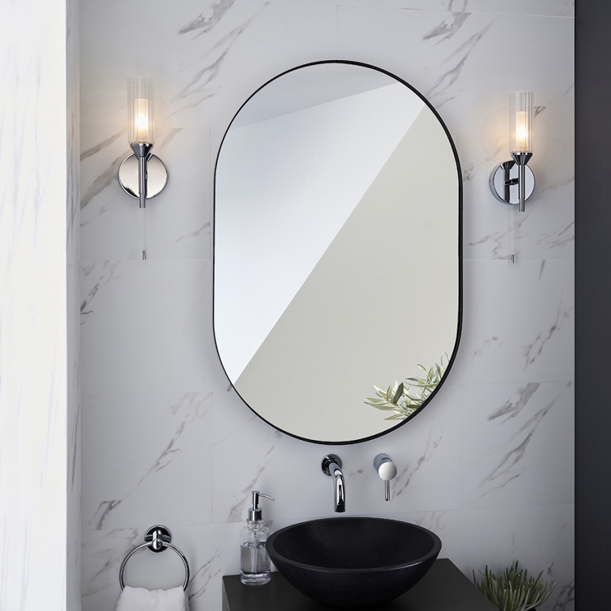 Endon 97171 - Aplique de baño NATORI 1xG9/3W/230V IP44 cromo brillante