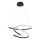 Endon 97632 - Lámpara colgante LED DUNE con cable LED/47,5W/230V 3000K negra