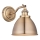 Endon 98746 - Foco de pared FRANKLIN 1xE14/7W/230V latón