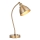 Endon 98747 - Lámpara de mesa FRANKLIN 1xE14/7W/230V latón