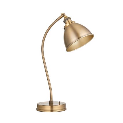 Endon 98747 - Lámpara de mesa FRANKLIN 1xE14/7W/230V latón