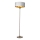 Endon 98935 - Lámpara de pie HIGHCLERE 3xE14/40W/230V blanco/latón diá. 47 cm