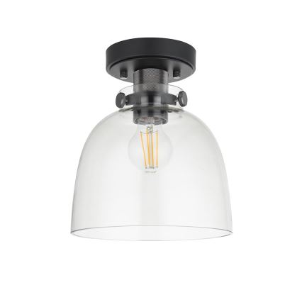 Endon 99106 - Plafón URBAN 1xE27/10W/230V negro/transparente