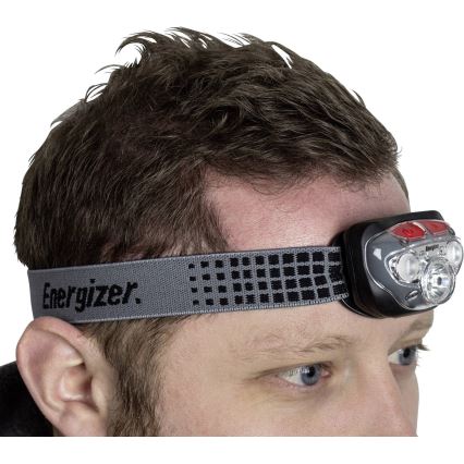 Energizer - Linterna frontal LED con luz roja LED/3xAAA IPX4