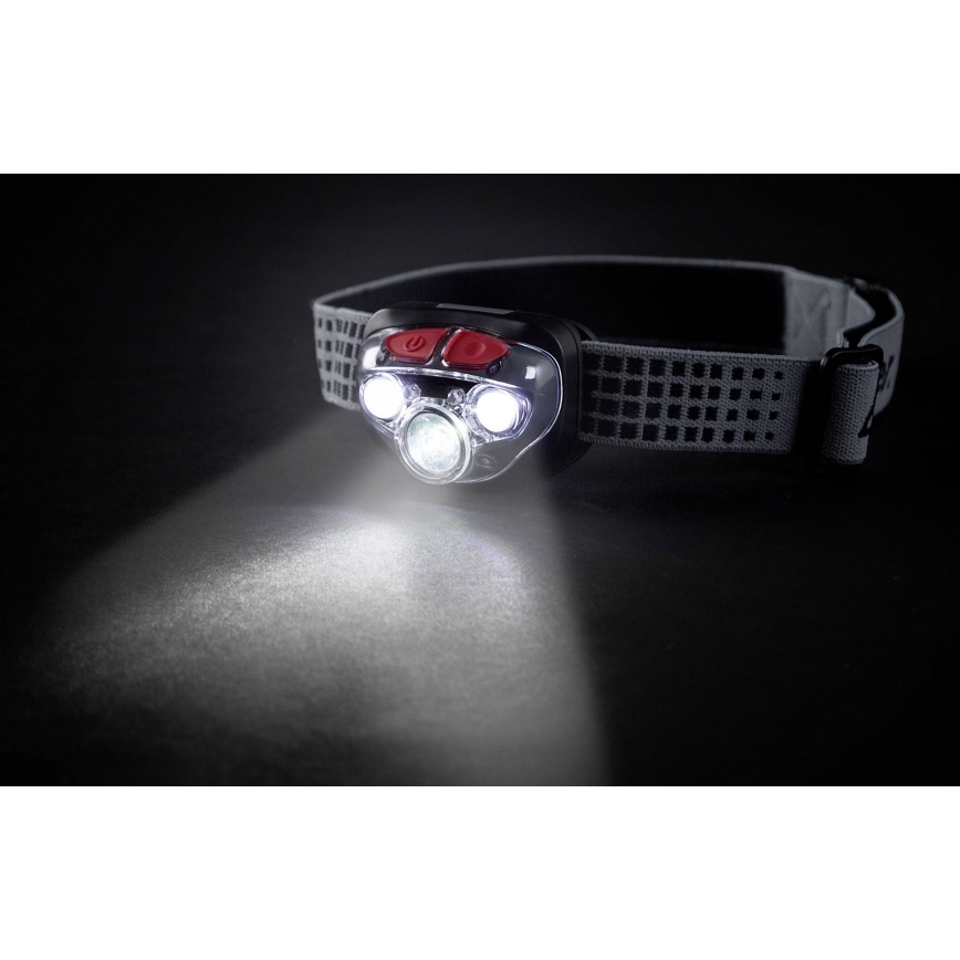 Energizer - Linterna frontal LED con luz roja LED/3xAAA IPX4