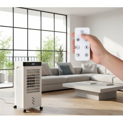 Enfriador de aire portátil VIENTO COOL 65W/230V blanco + mando a distancia