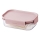 Envase para alimentos CLASSIC PLUS 0,91 l rosa/transparente