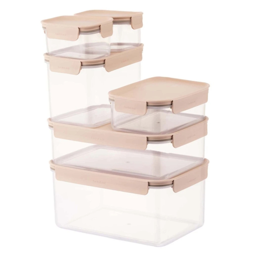 Envase para alimentos CLASSIC PLUS 0,91 l rosa/transparente