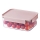 Envase para alimentos CLASSIC PLUS 1,65 l rosa/transparente