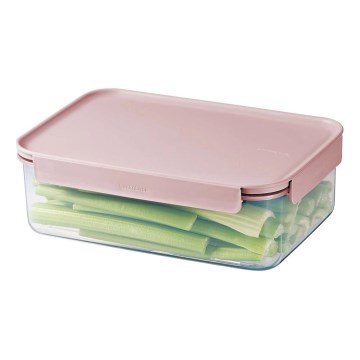 Envase para alimentos CLASSIC PLUS 2,8 l rosa/transparente