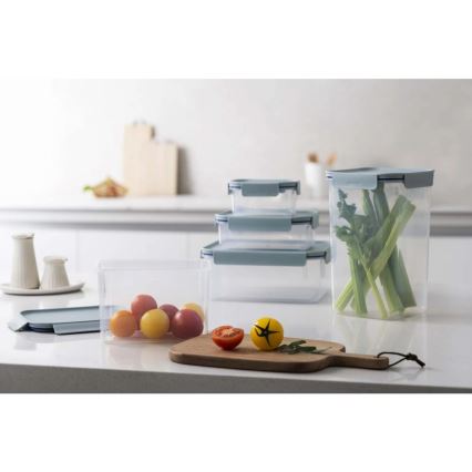 Envase para alimentos CLASSIC PLUS 4 l azul/transparente