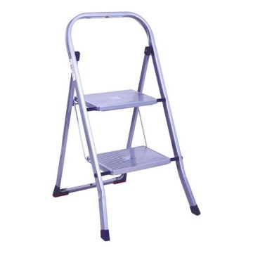 Escalera plegable de 2 peldaños 90x47 cm