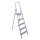 Escalera plegable de 5 peldaños 180x51 cm