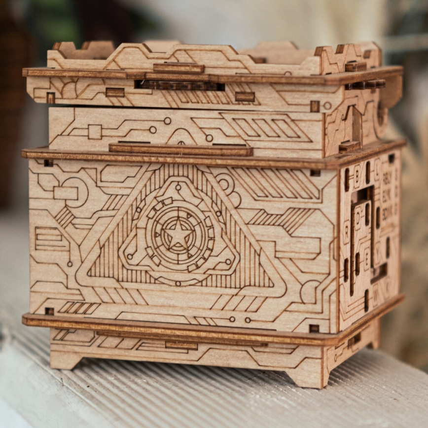 EscapeWelt - Puzzle de madera Caja orbital