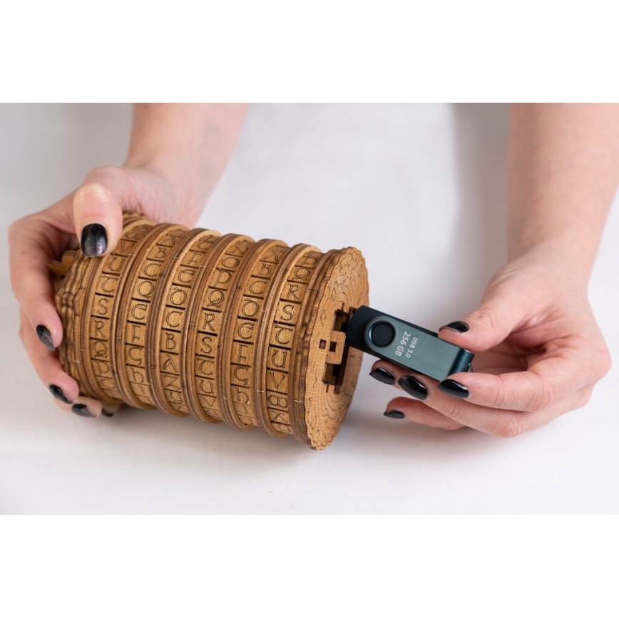 EscapeWelt - Puzzle de madera Cryptex