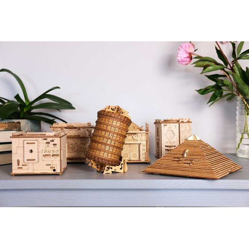 EscapeWelt - Puzzle de madera Cryptex
