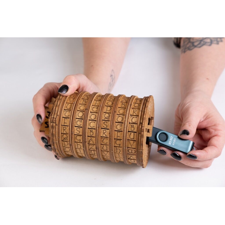 EscapeWelt - Puzzle de madera Cryptex