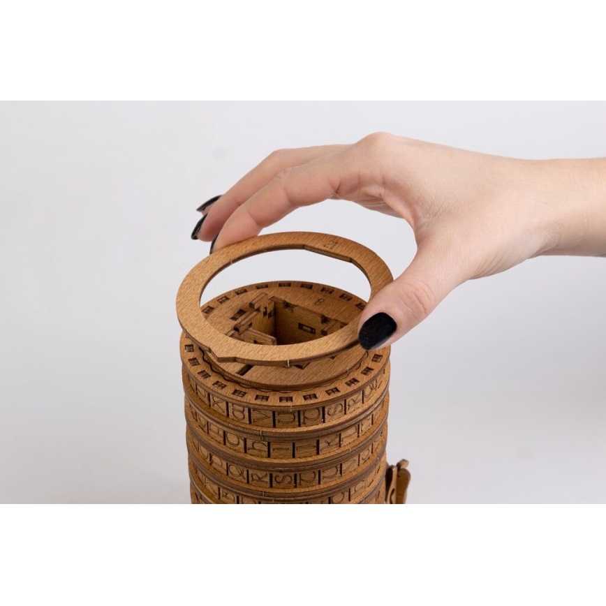 EscapeWelt - Puzzle de madera Cryptex