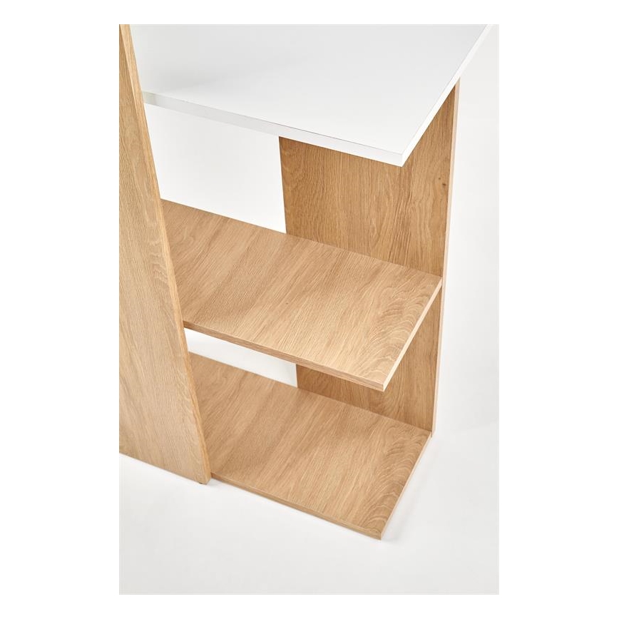 Escritorio COZYRA roble/blanco